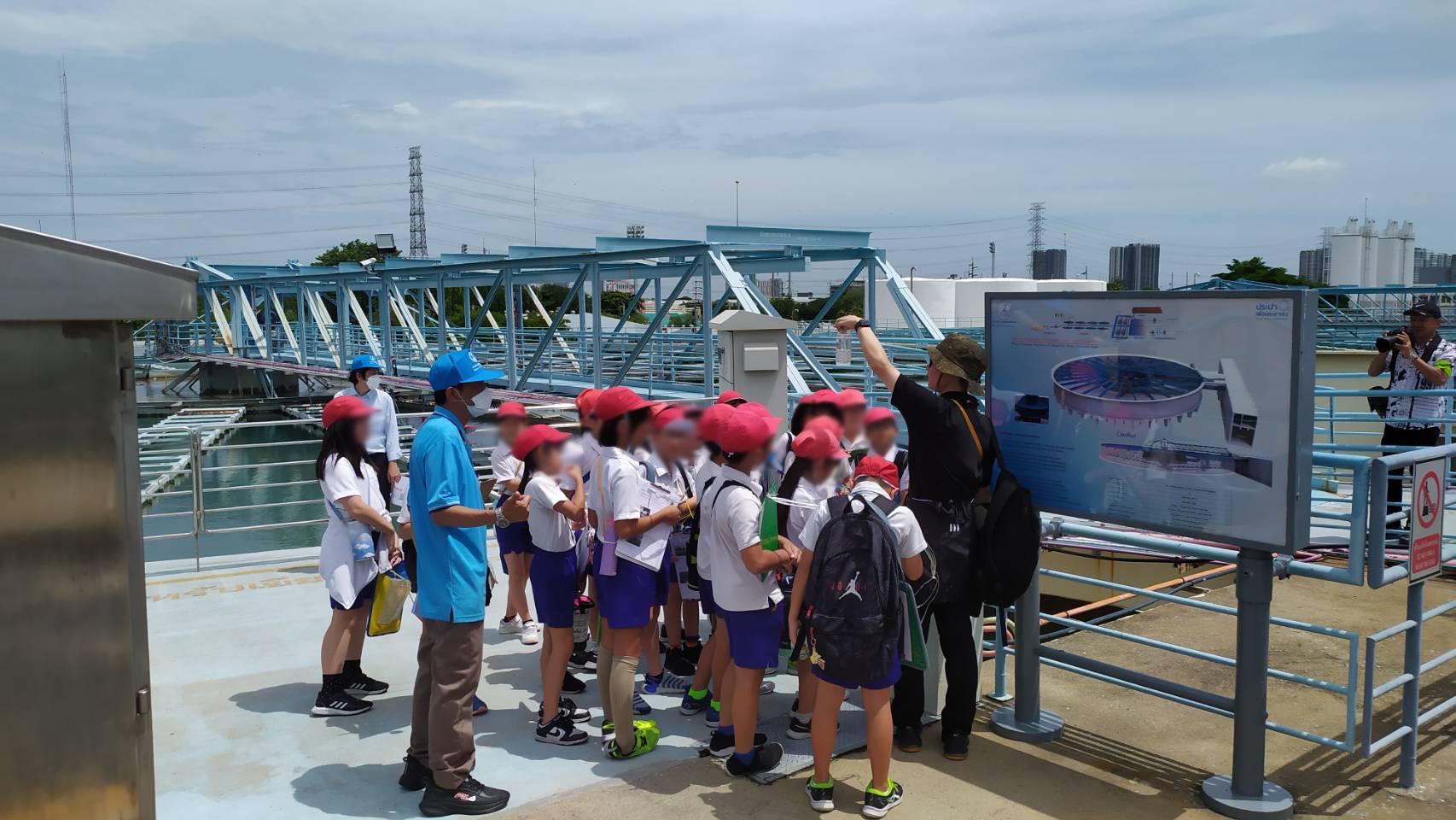 กปน. เปิดบ้านต้อนรับนักเรียน สมาคมไทย – ญี่ปุ่น ศึกษาดูงานกระบวนการผลิตน้ำประปา ณ โรงงานผลิตน้ำบางเขน