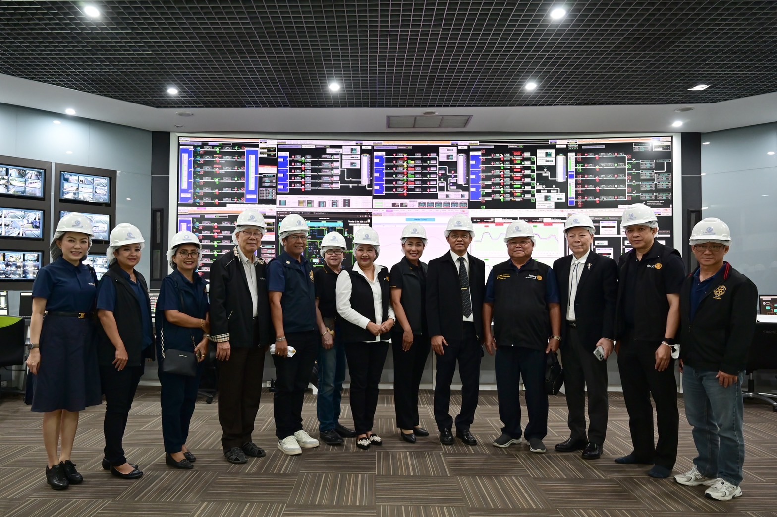 กปน. ต้อนรับ คณะอนุกรรมการจัดหาน้ำสะอาด สโมสรโรตารี ภาค 3350 โรตารีสากล เยี่ยมชมโรงงานผลิตน้ำบางเขน